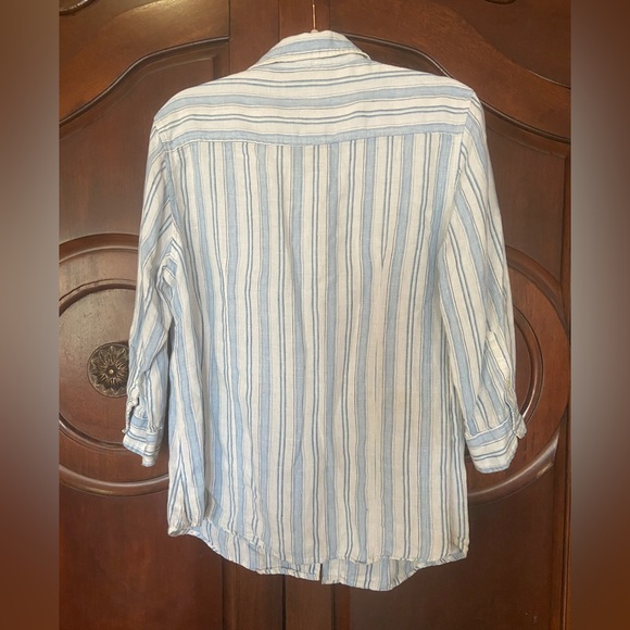 Chico’s Linen Blouse - Picture 3 of 6